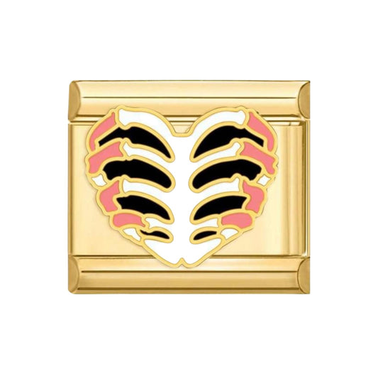 Heart Rib Cage | Charm